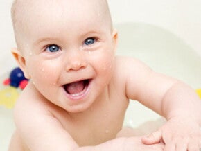 Bathing Baby-3