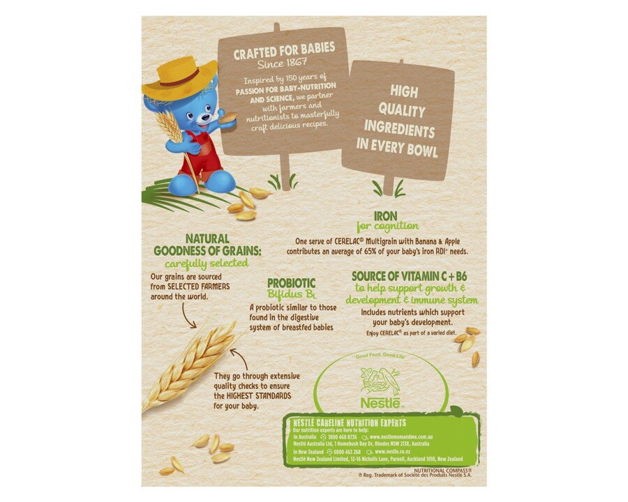 CERELAC Multigrain with Banana & Apple CERELAC Multigrain with Banana & Apple