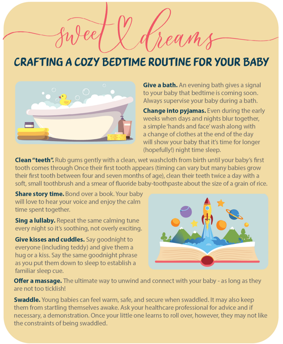 crafting a cozy bedtime routine for your baby